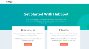 hubspot sales and marketing