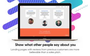 landing page testimonials